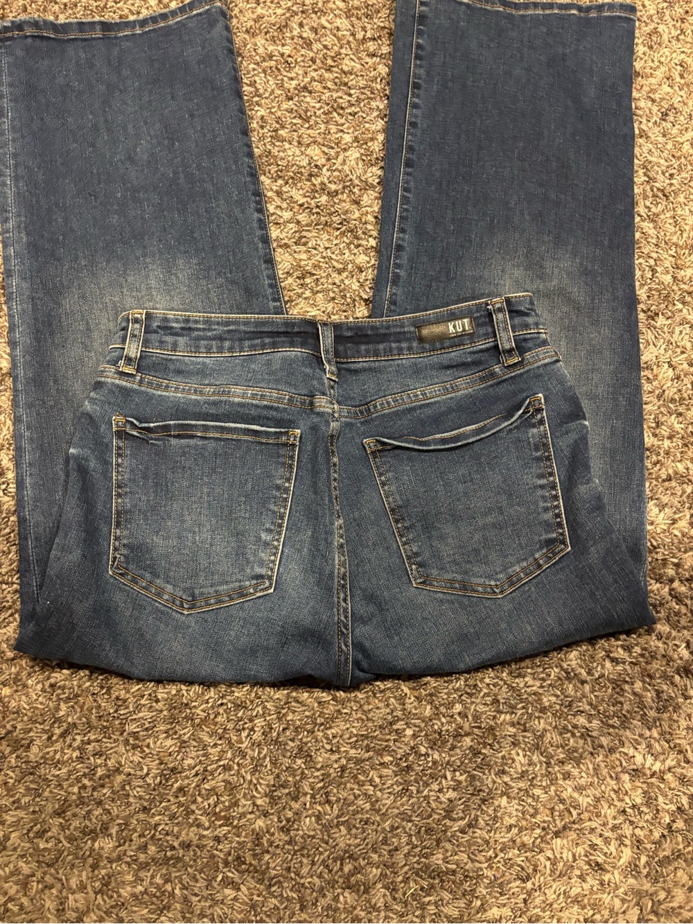 Kut from the Kloth Women's Medium Blue Flare Jeans
